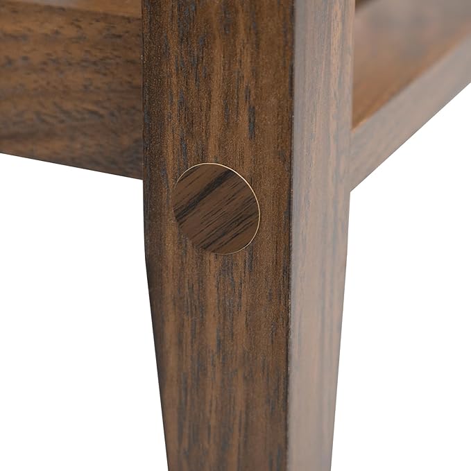 End Table with Movable Top and Charging Station, Narrow Side Table with Storage - Image 8