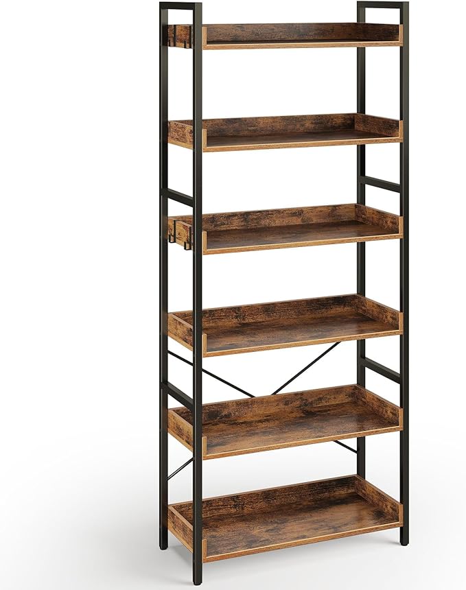 Rolanstar Bookshelf 6 Tier by Rolanstar