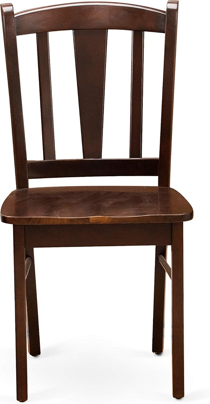 East West Furniture ESDL3-MAH-W 3 Piece Dinette Set - Image 6