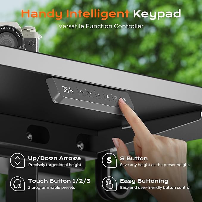 Huuger Electric Standing Desk Frame - Image 3