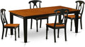 East West Furniture QUKE5-BCH-W 5 Piece Kitchen Table Set by EastWestFurniture