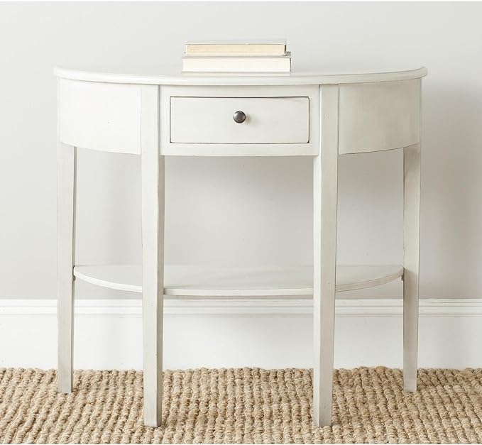 SAFAVIEH American Homes Collection Abram White Birch Console Table - Image 2