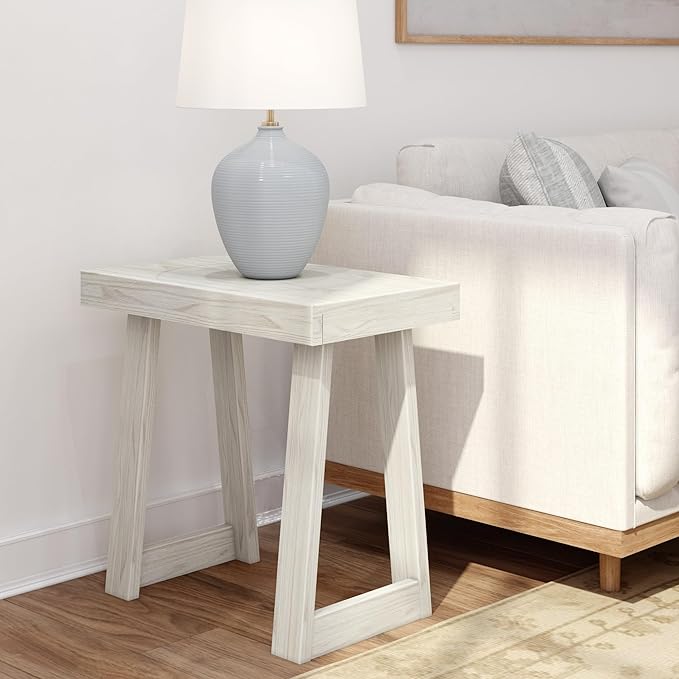 Plank+Beam Classic Rectangular Side Table, Slim Side Table by PlankBeam