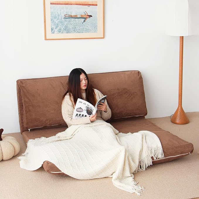 N&V Folding Matress Sofa Bean Bag Bed, Foam Filling Folding Matress Sofa by NV