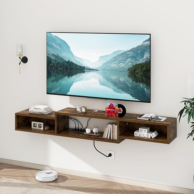 IBUYKE 71" Floating TV Stand Wall Mounted - Image 7