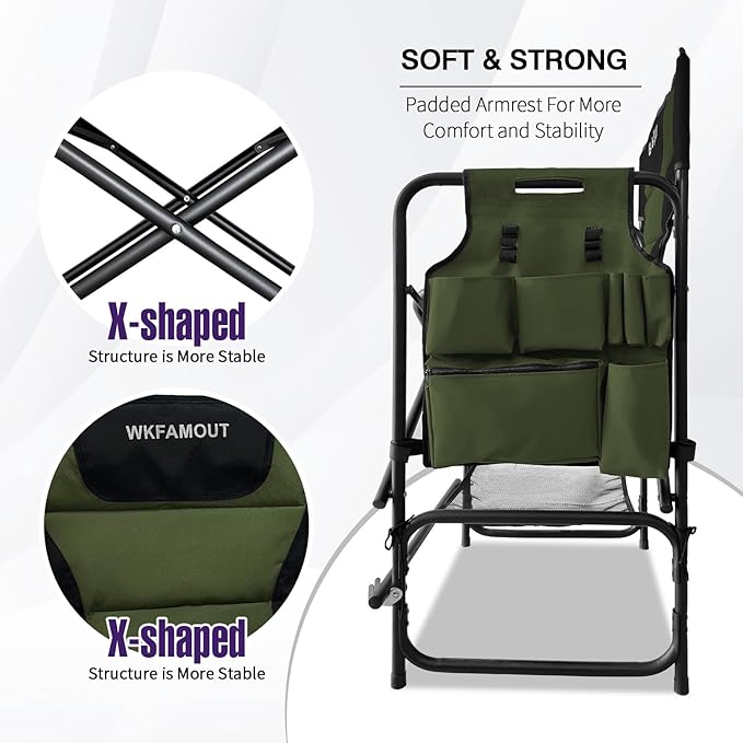 Tall Folding Directors Chair - Image 6