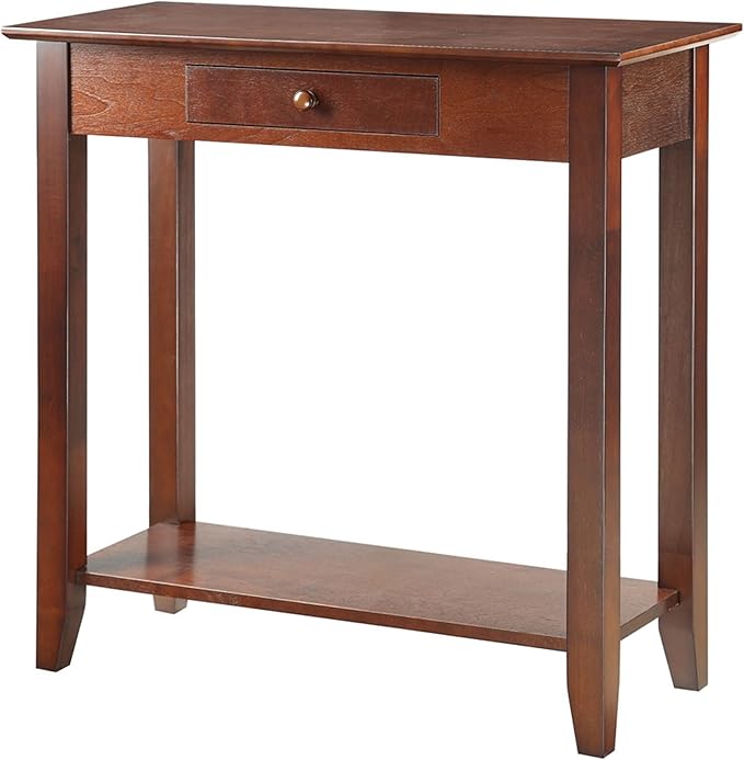 Convenience Concepts American Heritage 1 Drawer Hall Table by ConvenienceConcepts