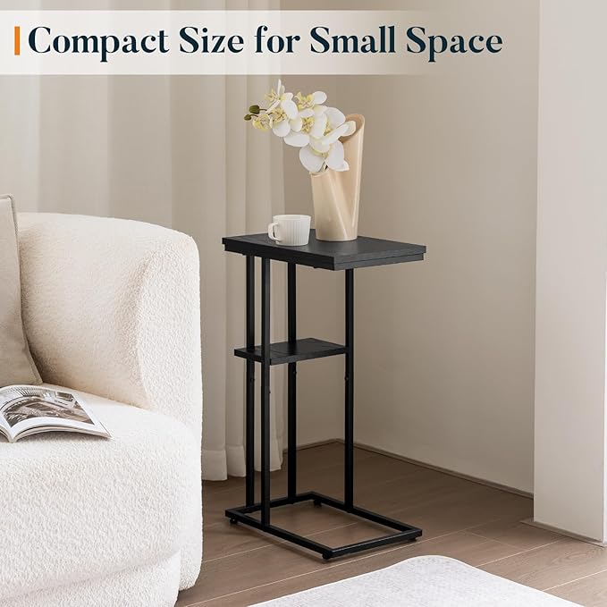 Yoobure C Shaped End Table, Side Table - Image 6