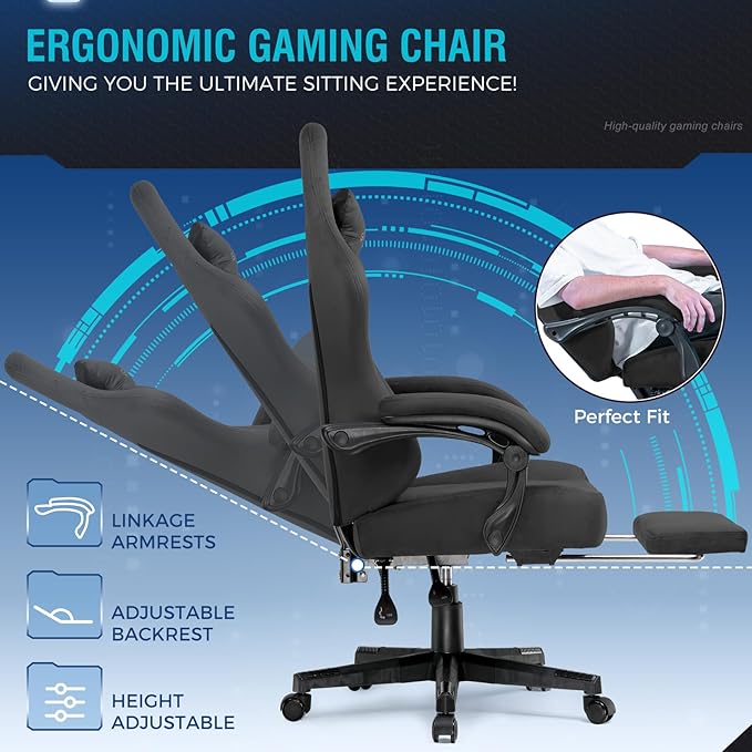 GTPLAYER Gaming Chair Fabric - Image 8