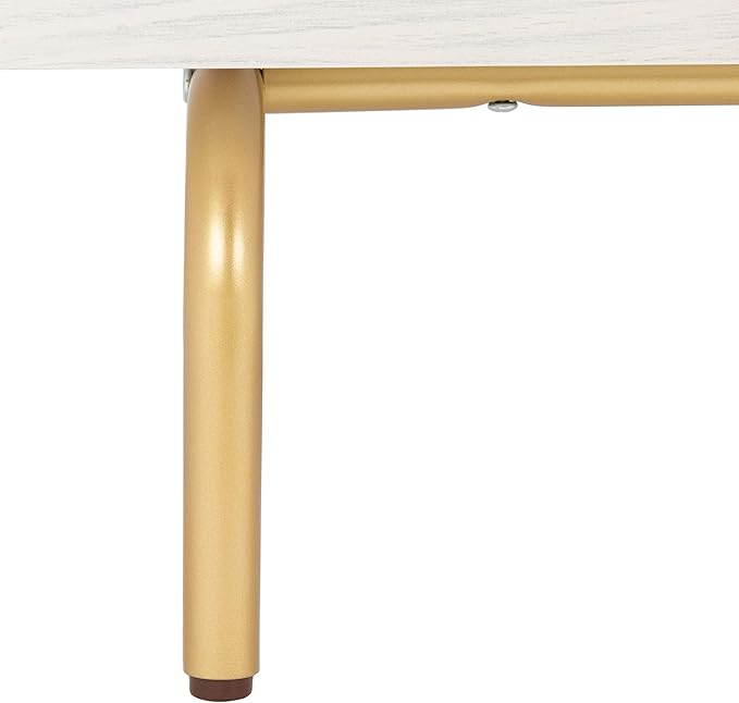 SAFAVIEH Genevieve TV Stand for up to 65" Flatscreen – White & White Washed - Image 15