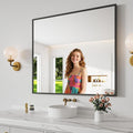Koonmi Bathroom Mirror 36x40 Bathroom Wall-Mounted Mirrors, Modern Vanity Mirror by KOONMI