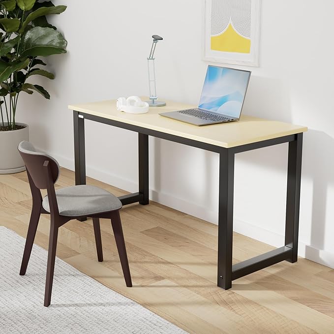 Decoholic 55 Inch Computer Desk, Home & Office PC Laptop Study Writing Table - Image 2