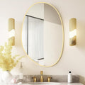 WallBeyond 19" H x 28" W Asymmetrical Decor Irregular Accent Wall Mirror by WallBeyond