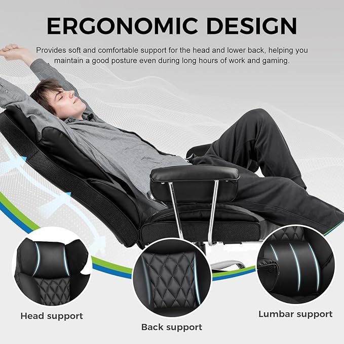 GTRACING Gaming Chair, Office Chair - Image 3
