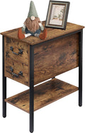 VECELO End Tables, Narrow Nightstand by VECELO