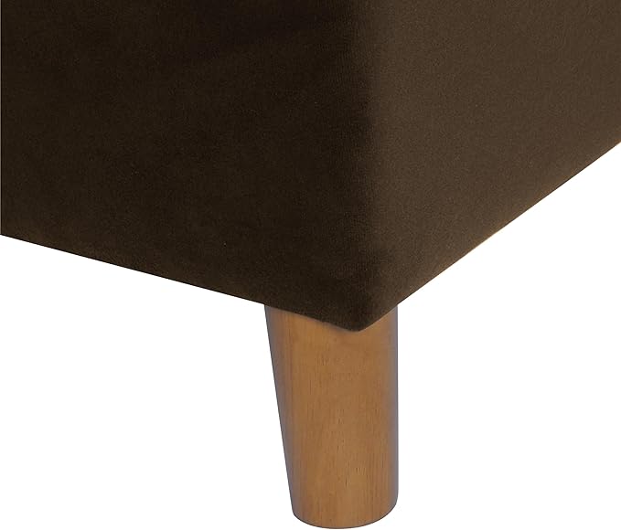 Home Decor | Dinah Collection Modern Storage Ottoman | Ottoman - Image 7