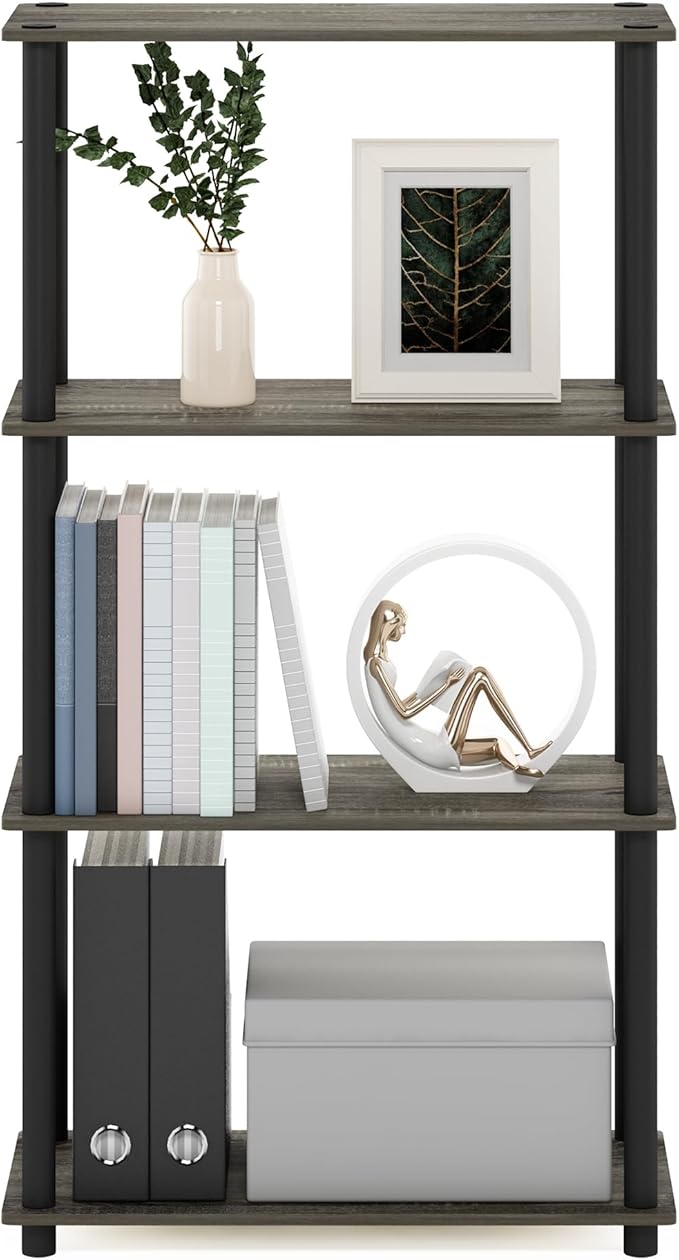 Furinno Turn-N-Tube 4-Tier Multipurpose Shelf Display Rack - Image 4