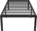 18 Inch Twin XL Bed Frames, Metal Platform Twin XL Bed Frame by Upcanso