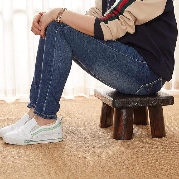 Wooden Stool, Bedside Step Stool, Step Ladder - Image 6