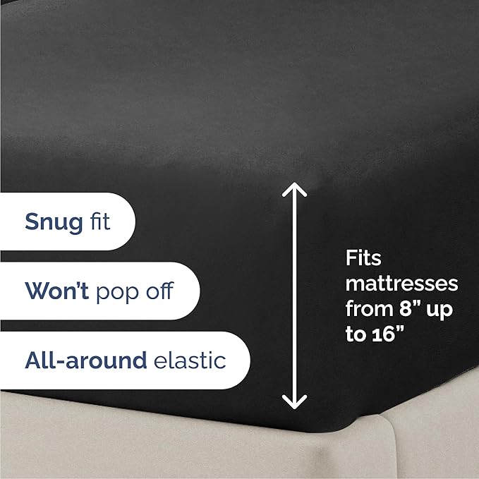 Cal King Size 4 Piece Sheet Set - Image 3