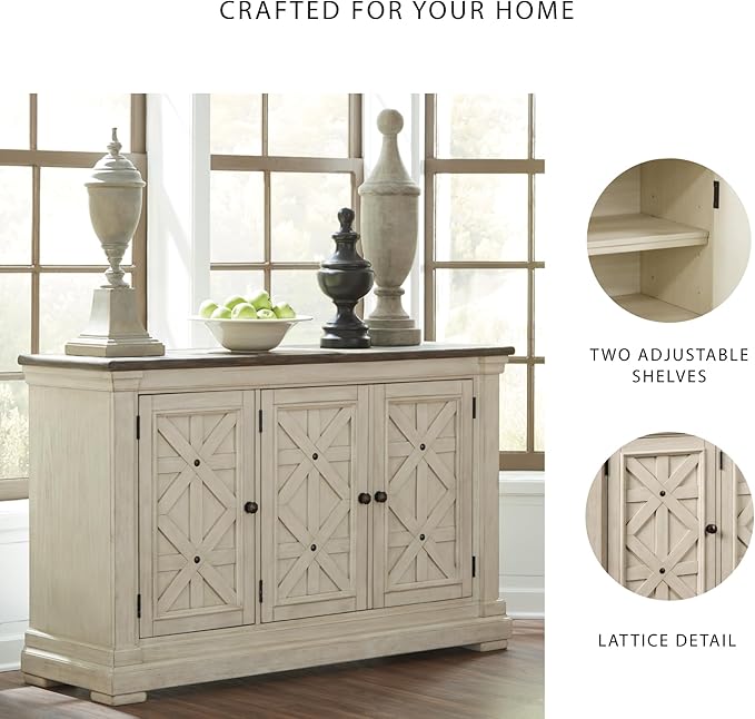 Signature Design by Ashley Bolanburg French Country Dining Room Server - Image 5