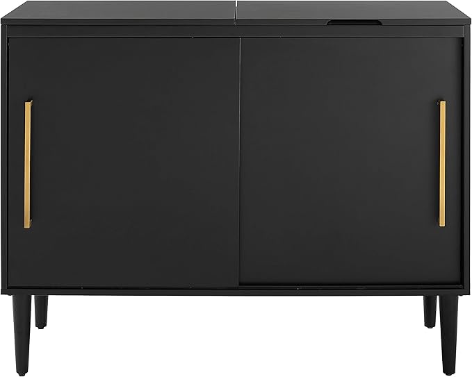 Crosley Furniture Everett Media Console and Record Player Stand - Image 3