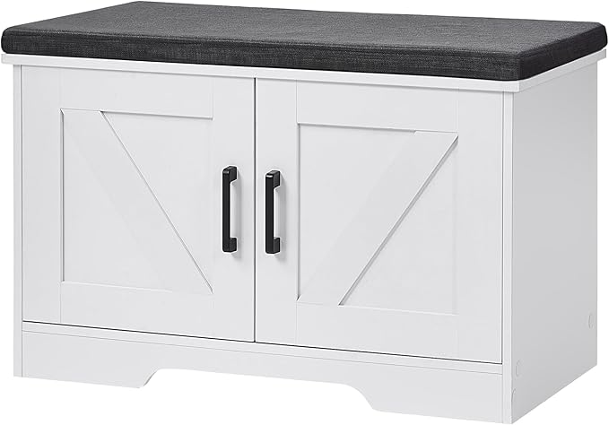 2-Tier Storage Bench, Shoe Bench by HOMSHO