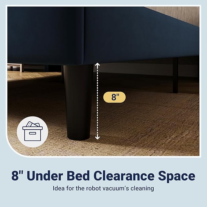 Allewie Queen Size Platform Bed Frame - Image 6