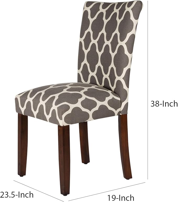 HomePop Parsons Classic Upholstered Accent Dining Chair - Image 3