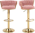 VECELO Bar Stools Set of 2, Adjustable Barstools Counter Height Stools by VECELO