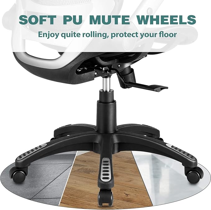 GABRYLLY Ergonomic Office Chair, High Back Home Desk Chair - Image 9