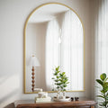 HARRITPURE 32"x48" Arched Bathroom Mirror by HARRITPUREHome