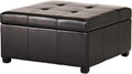 Christopher Knight Home Carlsbad Bonded Leather Storage Ottoman by ChristopherKnightHome