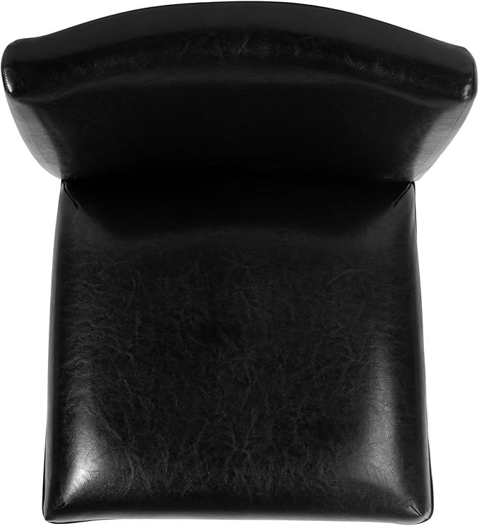 Homepop Home Decor | Classic Counter Height Bar Stools | Faux Leather 24 Inch - Image 9