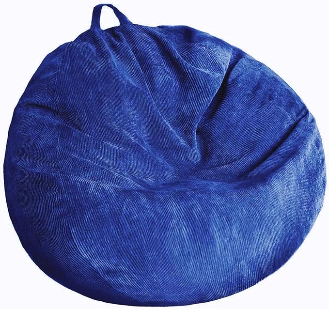 Kisoy Bean Bag Chair Cover Stuffed Animal Storage Bean Bag Cover Pets Dogs/Cats by Unknown