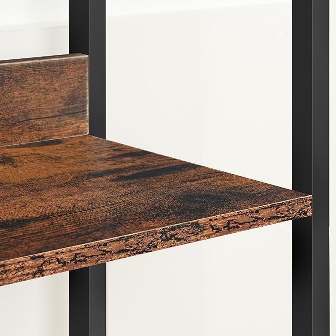 Bookshelf, 5-Tier Bookcase, Standing Book Shelf - Image 9