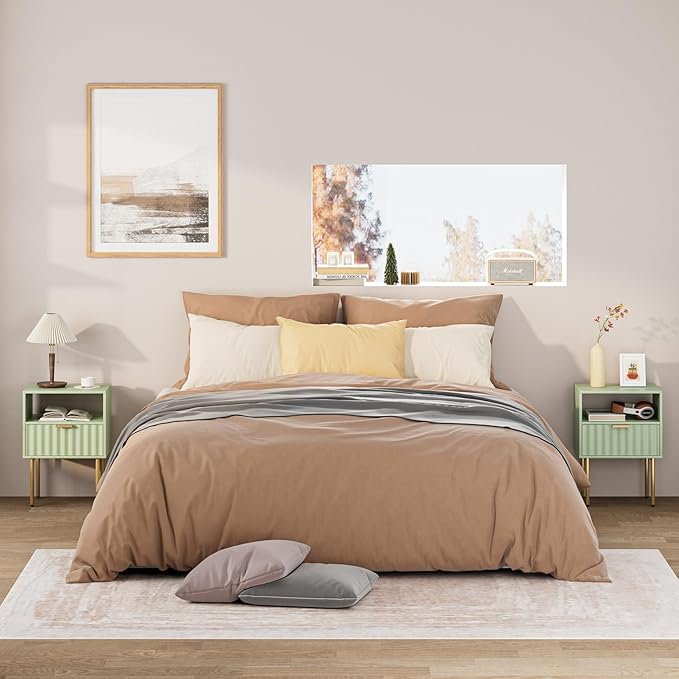 Nightstand, Modern Bedside Table - Image 9