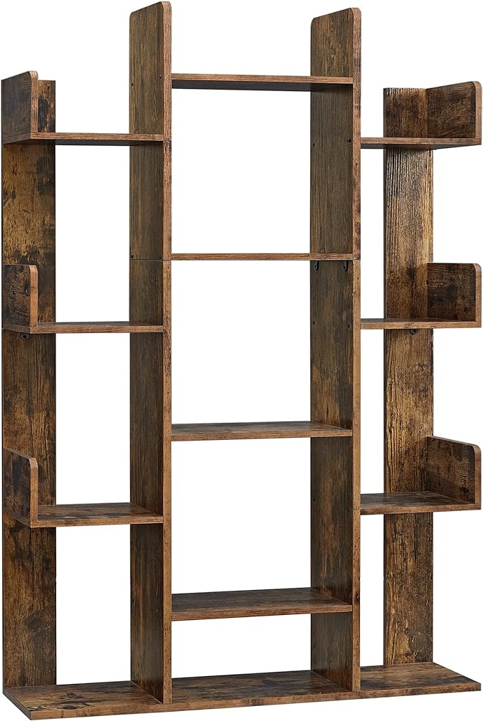 VASAGLE Bookshelf, Tree-Shaped Bookcase by VASAGLEbySONGMICSHOME
