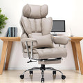 Efomao Big and Tall Office Chair 400lbs – High Back PU Leather Executive Chair by OFFICECHAIR