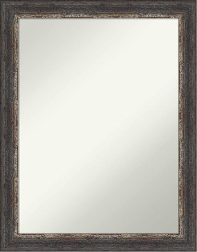 Amanti Art Brown Bathroom Mirror by AmantiArt