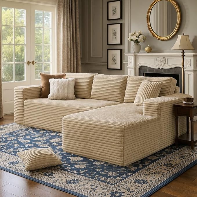 COMHOMA 105”Modular Sectional Sofa by ComHoma