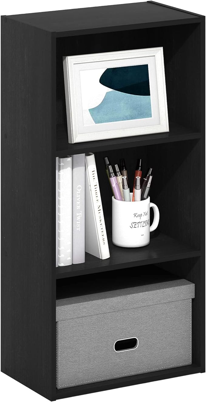 Furinno Luder 3-Tier Open Shelf Bookcase by Furinno-FitsYourSpaceFitsYourBudget