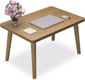 Small Coffee Table for Small Space, Low Table, Floor Table Desk for Sitting on by FAMIDGE