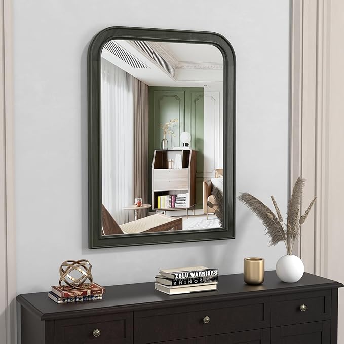 WallBeyond Wood Mirror for Wall Decor 18x24 Inch Small Bathroom Vanity - Image 3