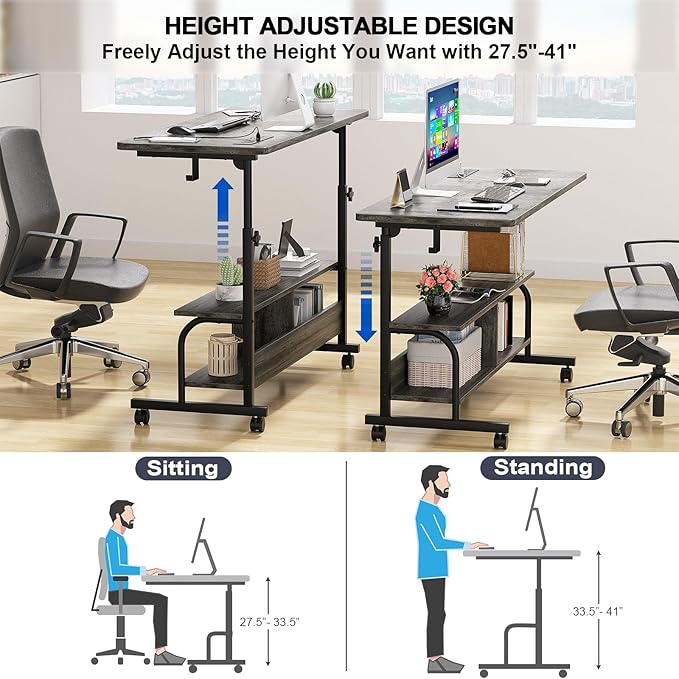 Height Adjustable Standing Desk - Image 6