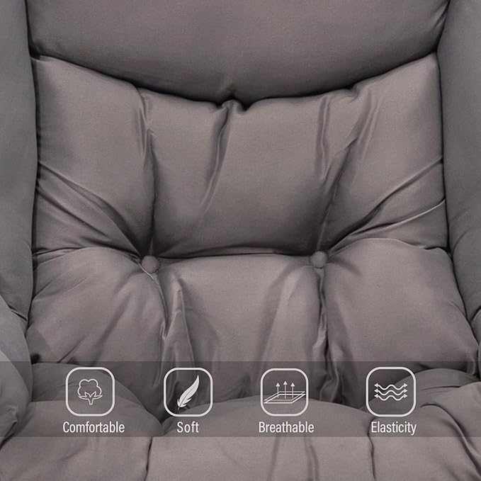 Lazy Chair and Ottoman, Large Accent Lounge Chair - Image 5