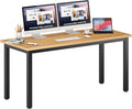 DlandHome 63 inches X-Large Computer Desk, Composite Wood Board, Decent and by DlandHome