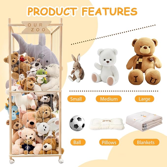 Stuffed Animal Storage Zoo - Image 3