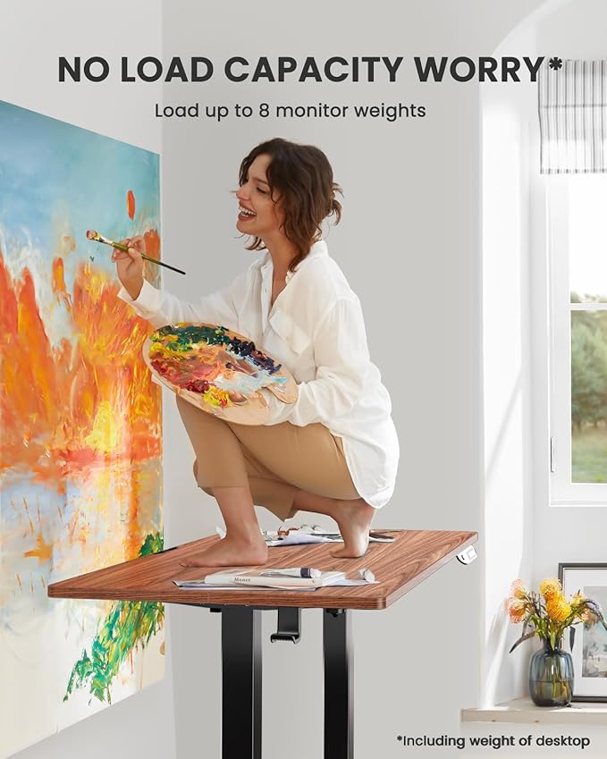 ErGear Height Adjustable Electric Standing Desk, 40 x 24 Inches Sit Stand up - Image 4