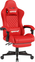 Gaming Chair Office Chair with Footrest, Height Adjustable, Ergonomic Computer by Opiesit